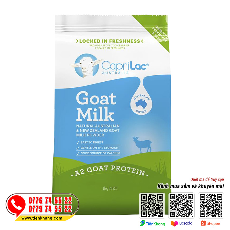 Sữa dê Caprilac Goat Milk