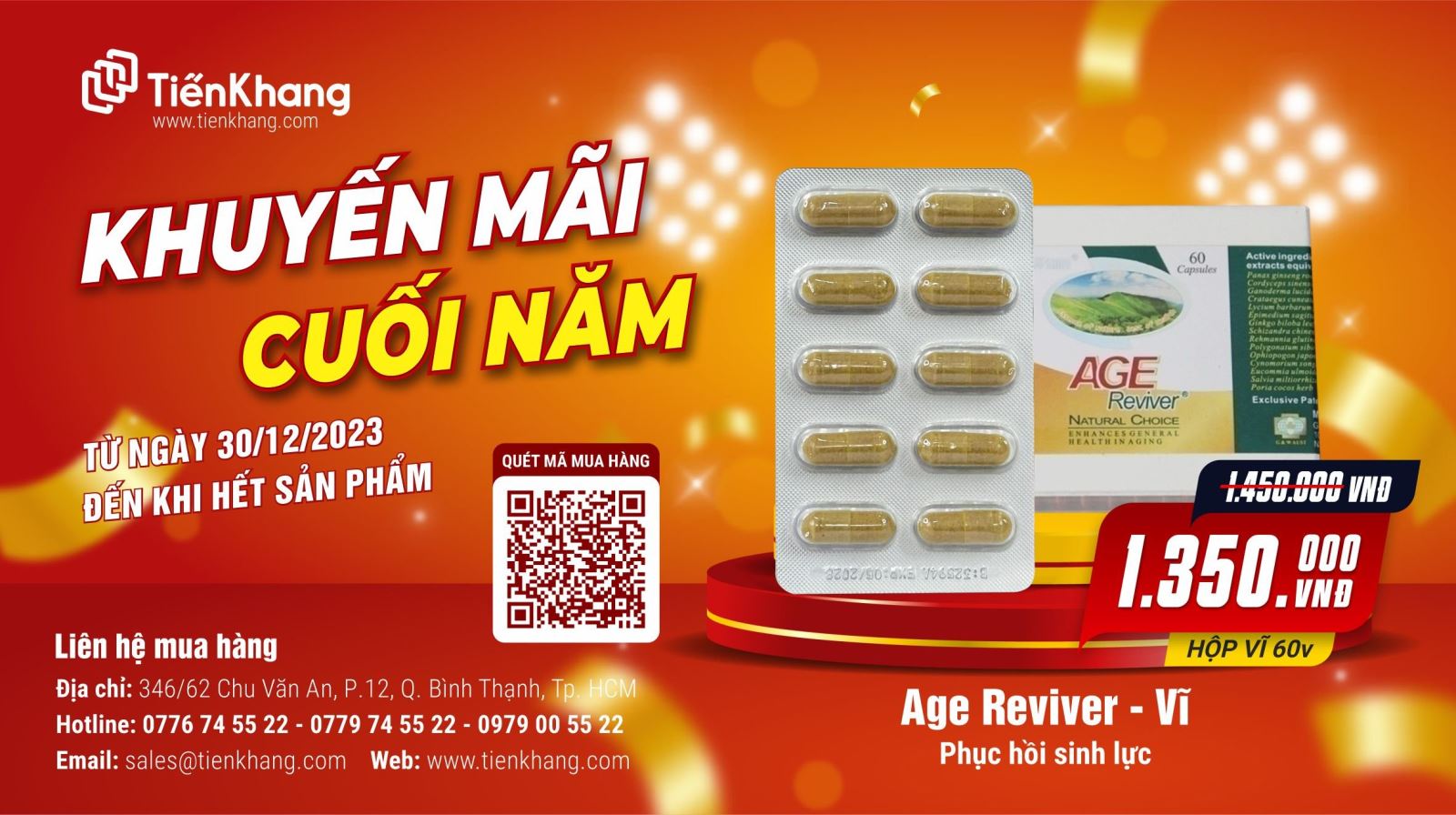 Giảm giá Age Reviver