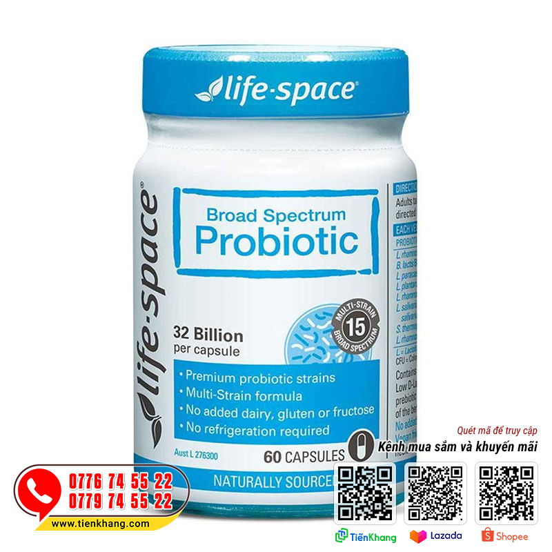 Men tiêu hóa Probiotic Life Space